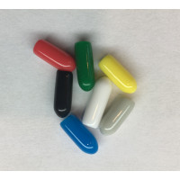 rubber color cap- mini toggle switch/slider pot 